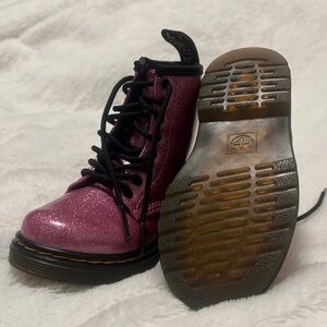 Dr. Martens Pink Boots- toddler